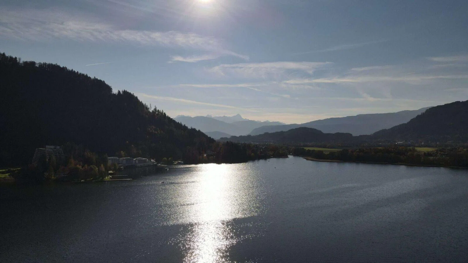 ossiacher see im sonnenschein 1