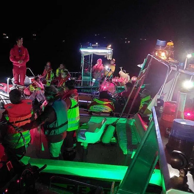 Regionsnautikübung am Ossiacher See