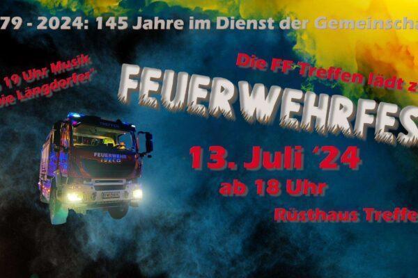 Einladung zum Feuerwehrfest der FF Treffen