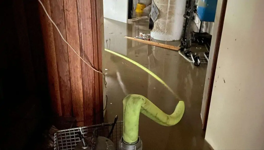 FF Steindorf stand in Stockerau / Bezirk Korneuburg im Einsatz