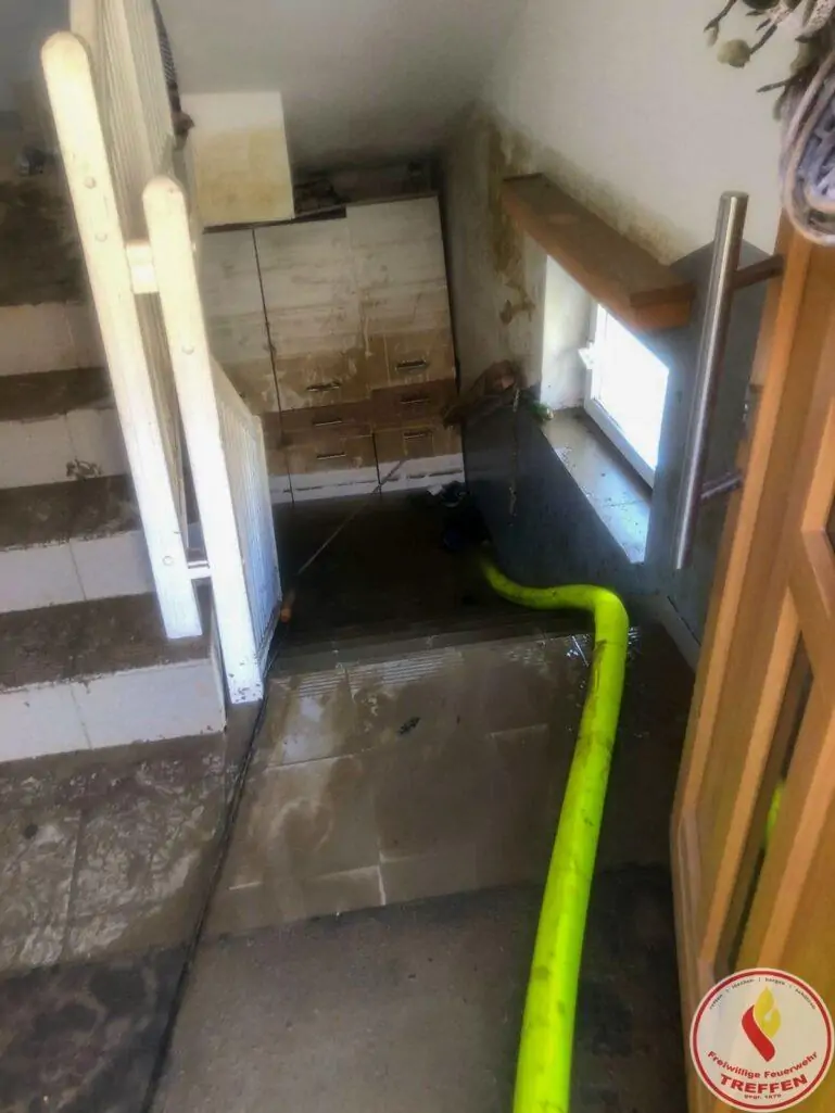 FF Treffen im Katastropheneinsatz in der Gemeinde Rust im Tullnerfeld