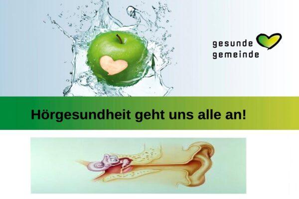 Hörgesundheit geht uns alle an!