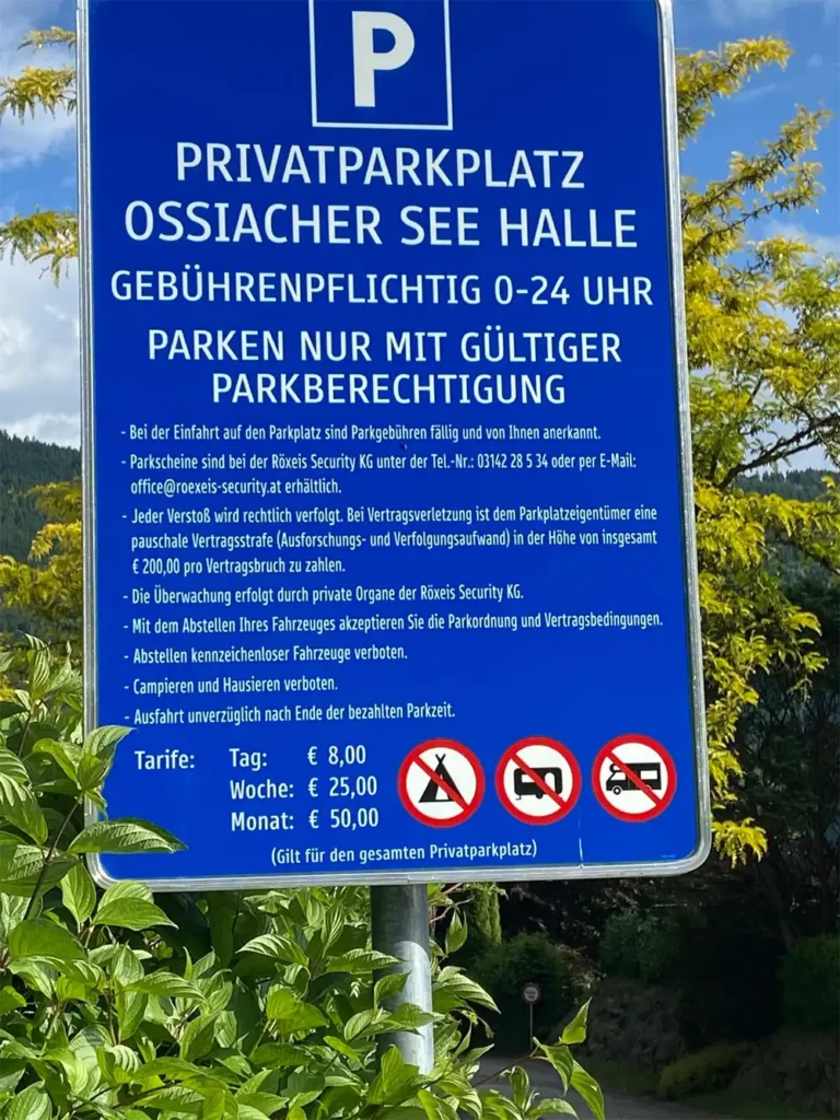Falschparken wird hier richtig teuer