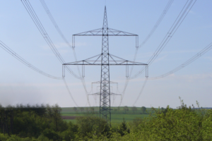 Höchstspannungsleitung,Spannung von bis zu 380.000 Volt