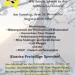 Besinnliches Adventkonzert in der wunderschönen Stiftskirche in Ossiach!