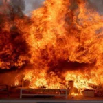 20 Sekunden bis zum Vollbrand eines Christbaums.