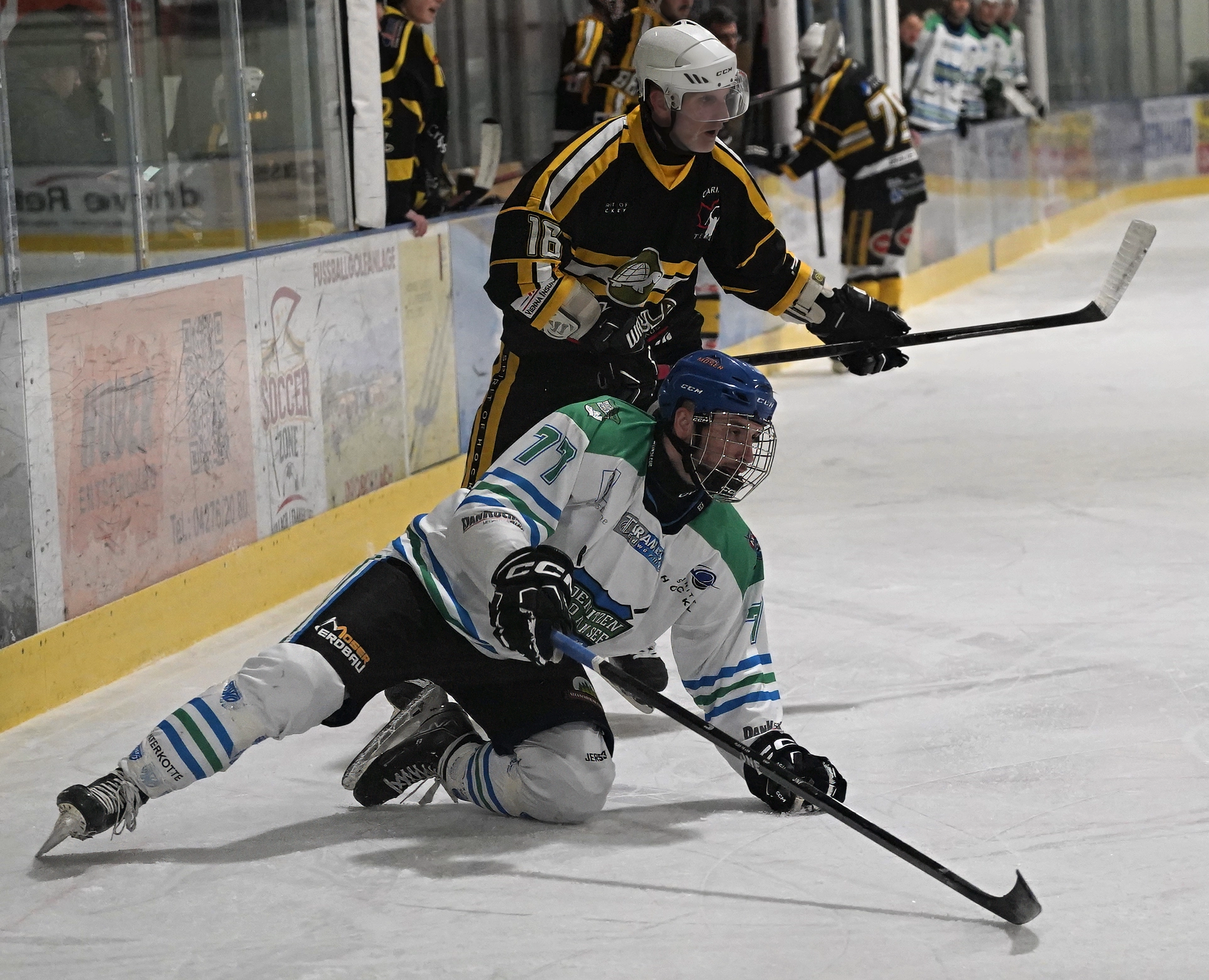 Ledenitzen/Feld am See gewinnt heißes erstes Playoff-Duell gegen Carinthian Team