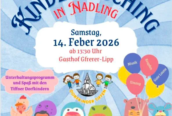 Kinderfasching in Nadling