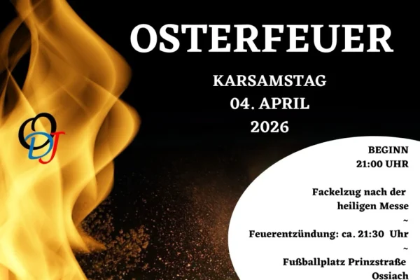 Osterfeuer 2026 Ossiach