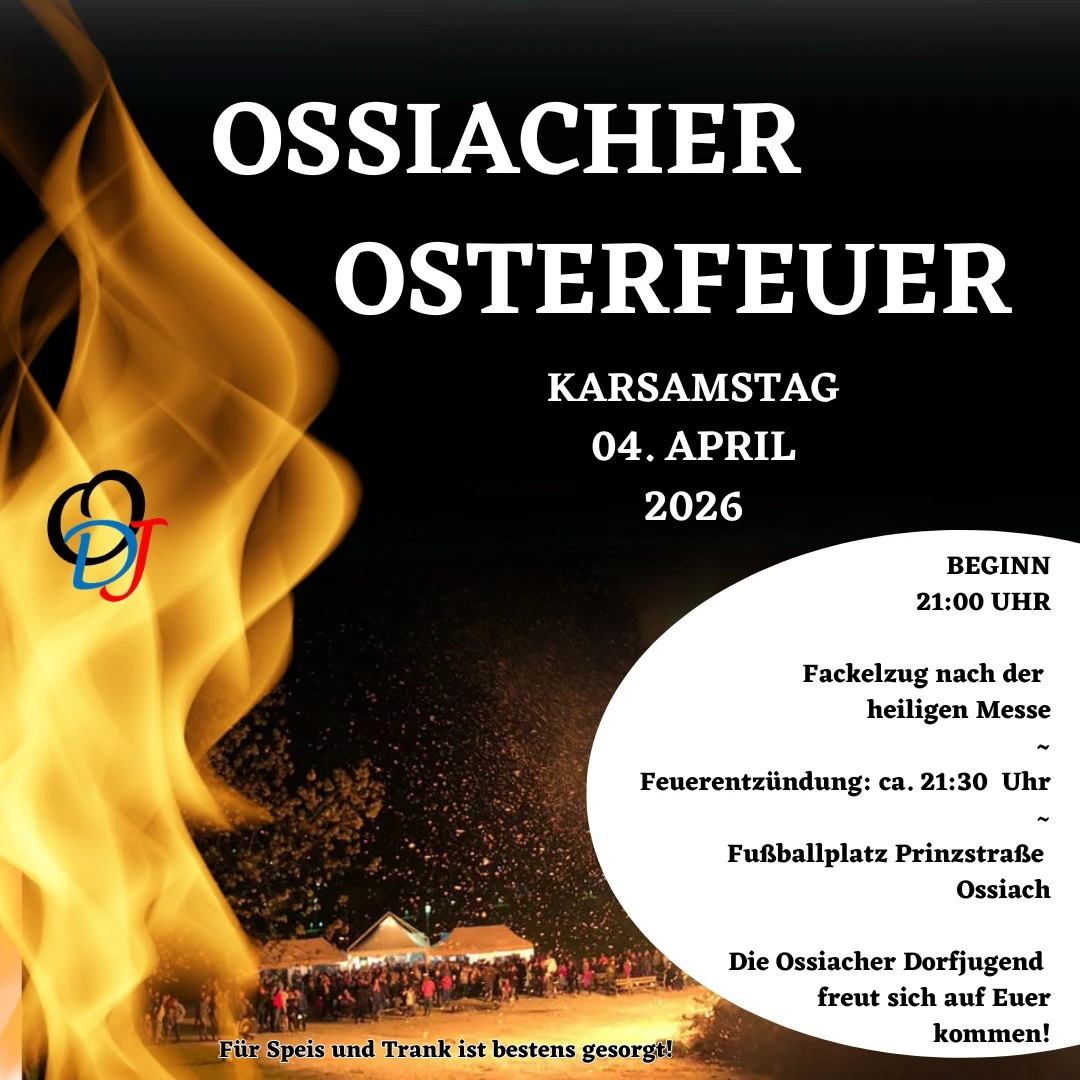 Osterfeuer 2026 Ossiach