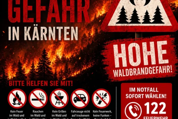Waldbrand vorbeugen
