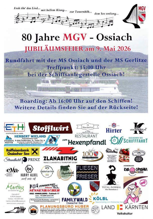 80 Jahre MGV Ossiach