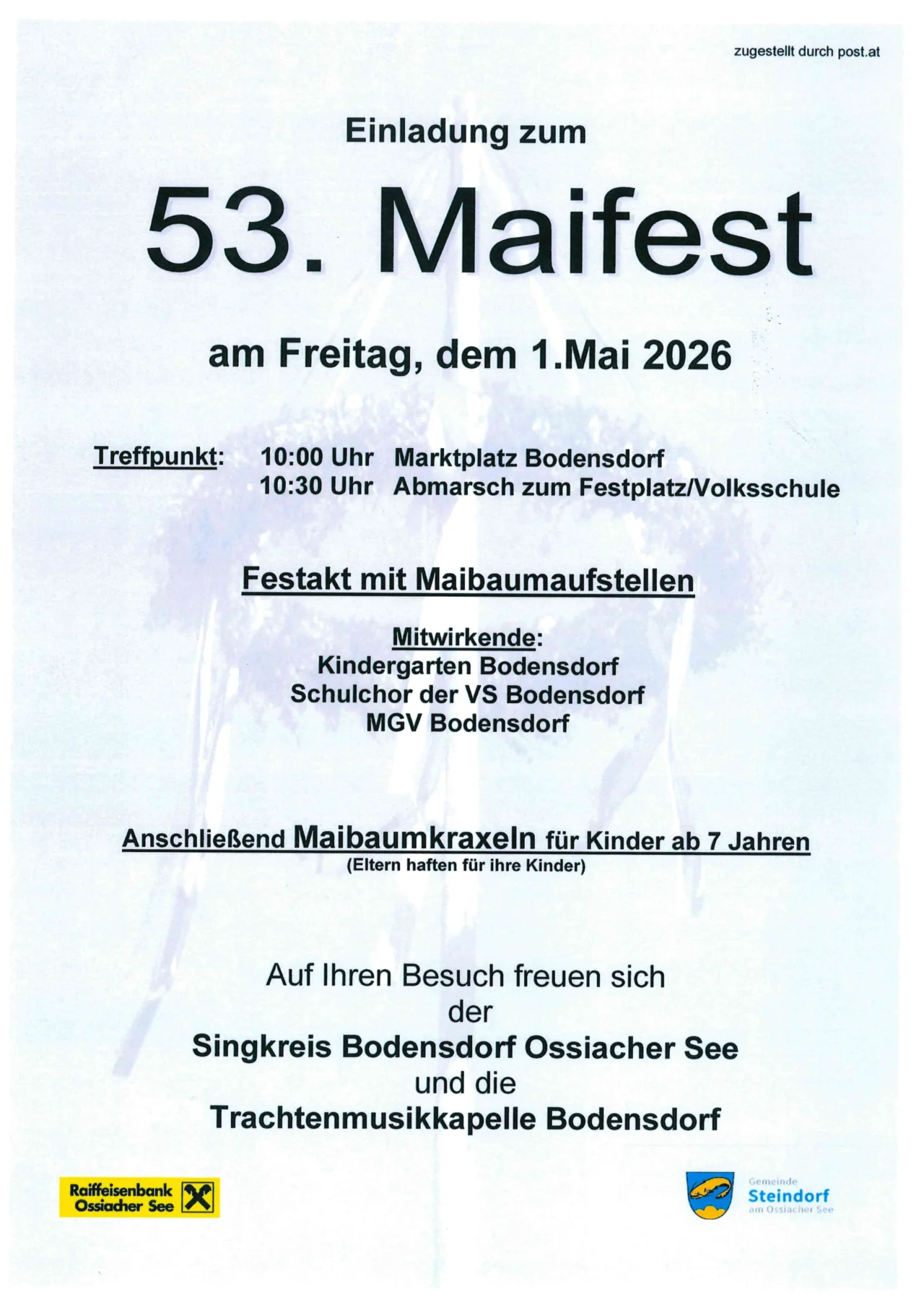 53. Maifest in Bodensdorf