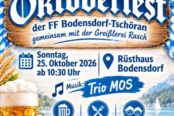1. Oktoberfest der FF Bodensdorf-Tschöran 1